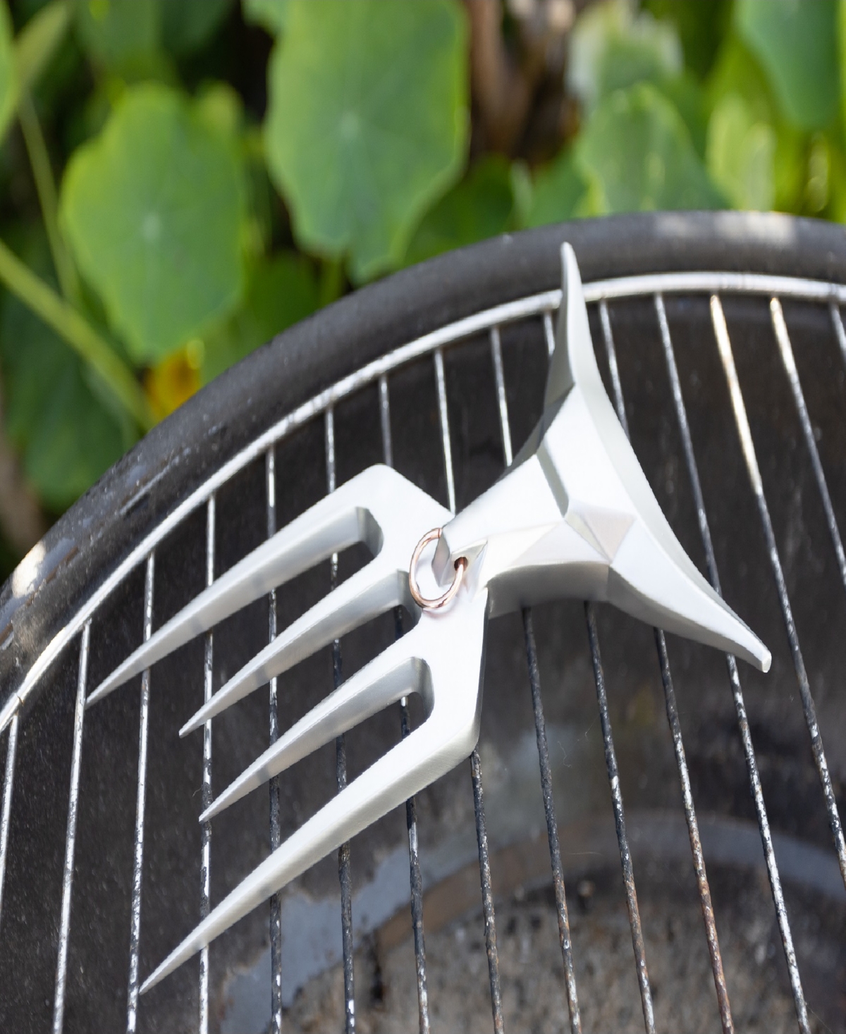 Outset Steel El Matador Meat Fork In Metallic