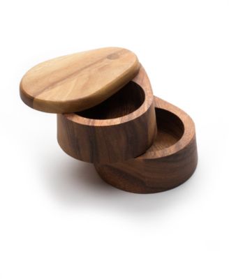 Double-Layer Swivel Salt Box