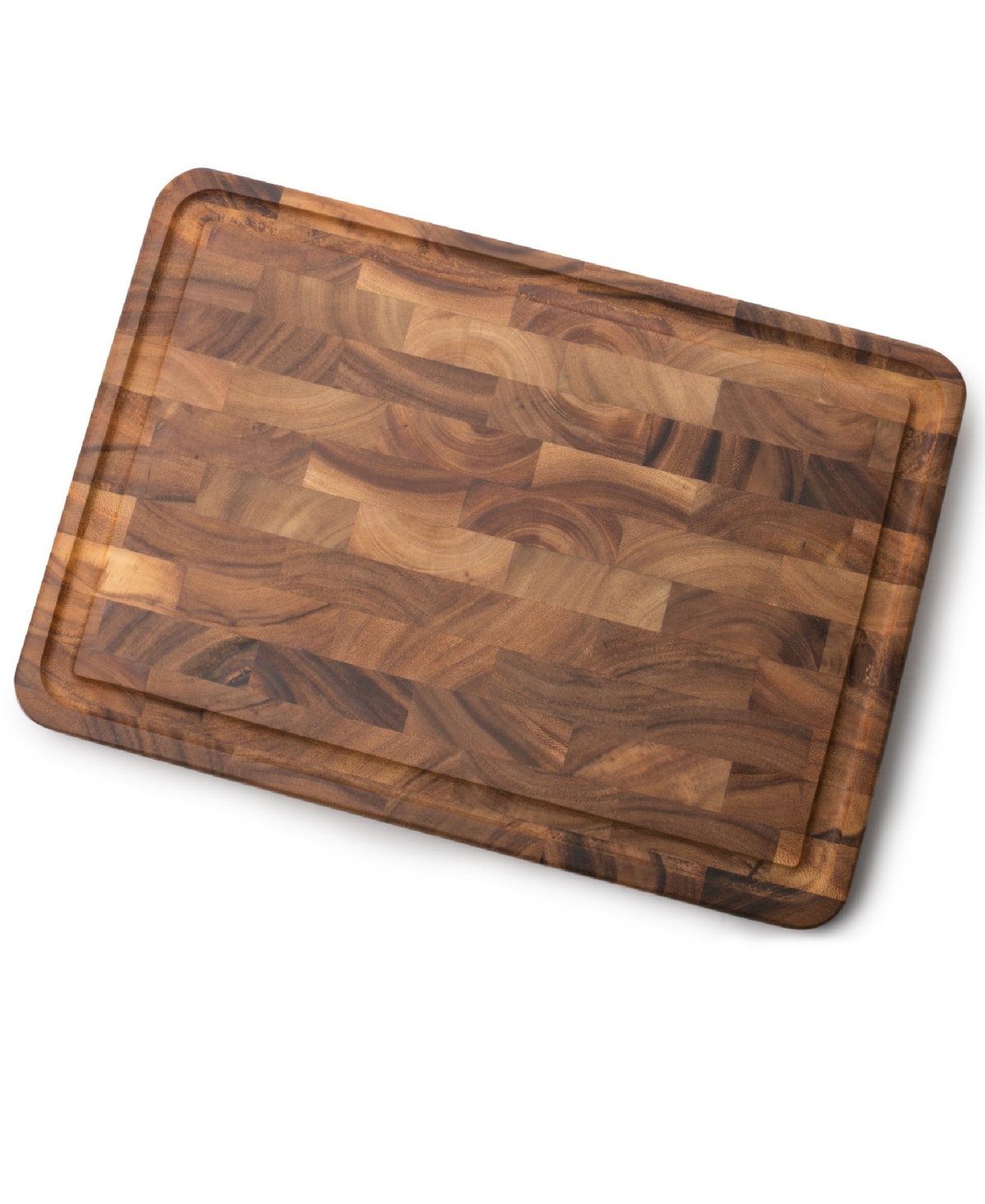 Ironwood Acacia Large Prep End Grain with Channel