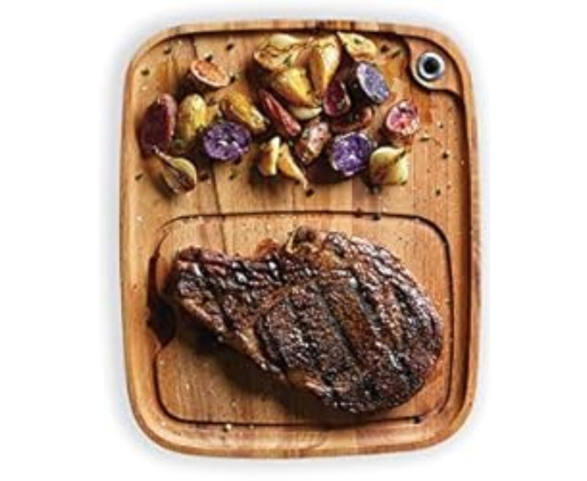 Ironwood Acacia Steak Plate