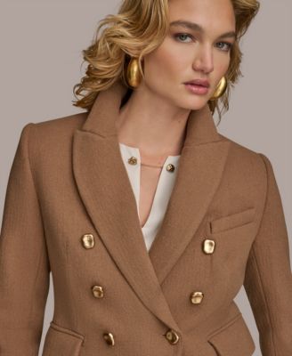 Women's Double Breasted Buttoned Blazer