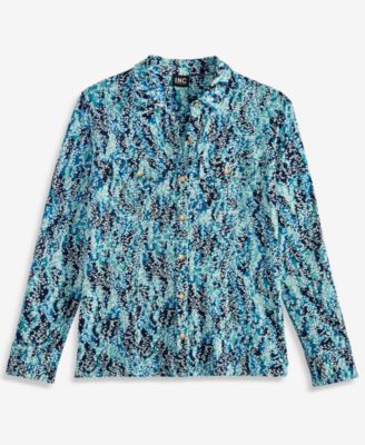 Women's Printed Utility Top, Macy's Exclusive