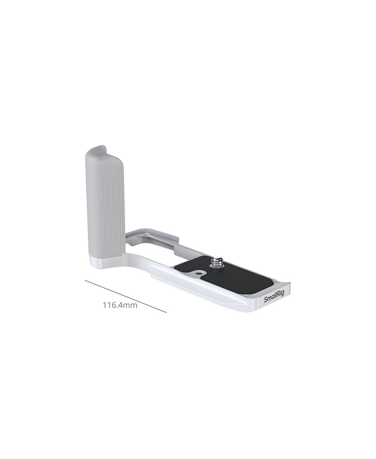SmallRig L-Shape Mount Plate with Silicone Handle for Canon Eos R50 V Camera, White - White