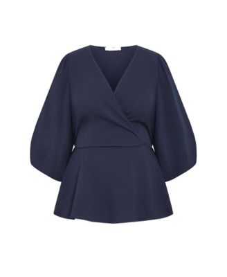 Plus Size Celina Peplum Top