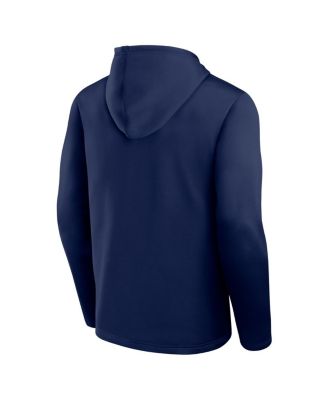 Men's College Navy Seattle Seahawks Head Start Pullover Hoodie