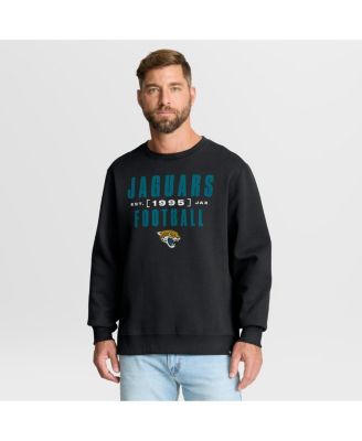Fanatics - Men's Black Jacksonville Jaguars Powerful Throw Legacy Pullover Sweatshirt