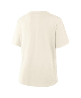 Women's Cream Las Vegas Raiders Dove Legacy T-Shirt