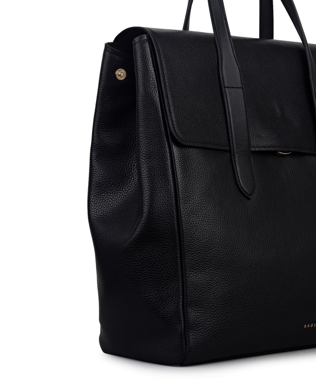Radley London Mayfair Lane Extra-large Flapover Backpack In Black