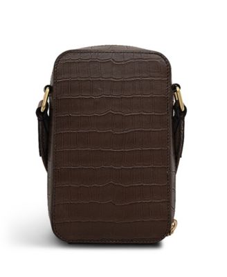 Alba Place Croc Mini Phone Crossbody Bag