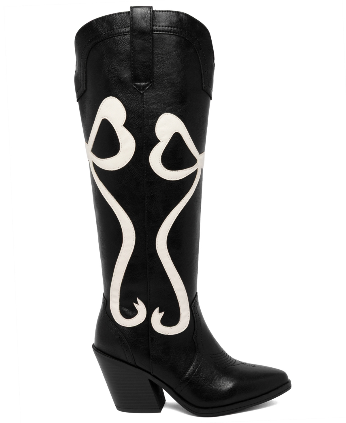Sugar Women's Kammy Bows Western Boots In Black