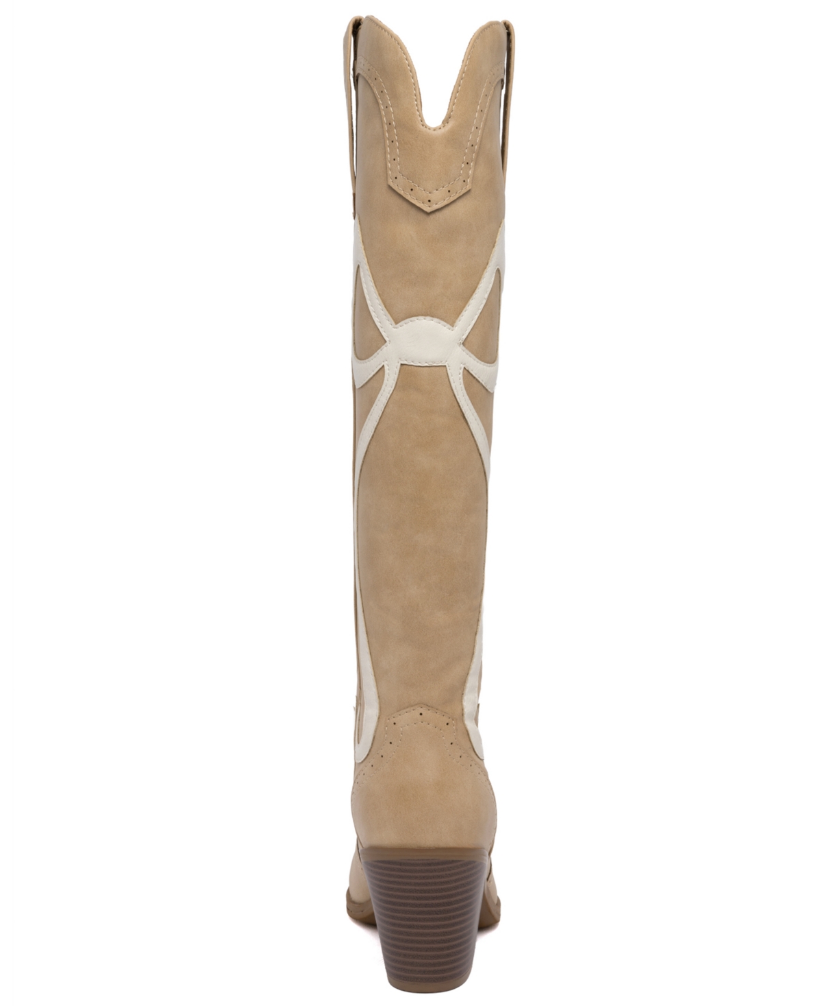 Sugar Women's Kammy Bows Western Boots In Nude