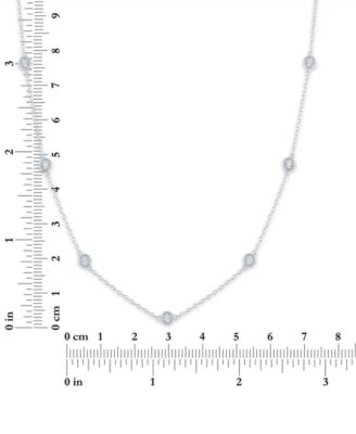 2-Pc. Diamond Necklace Set (1/6 ct. t.w.) in 14K Yellow Gold over Sterling Silver (also in Sterling Silver)