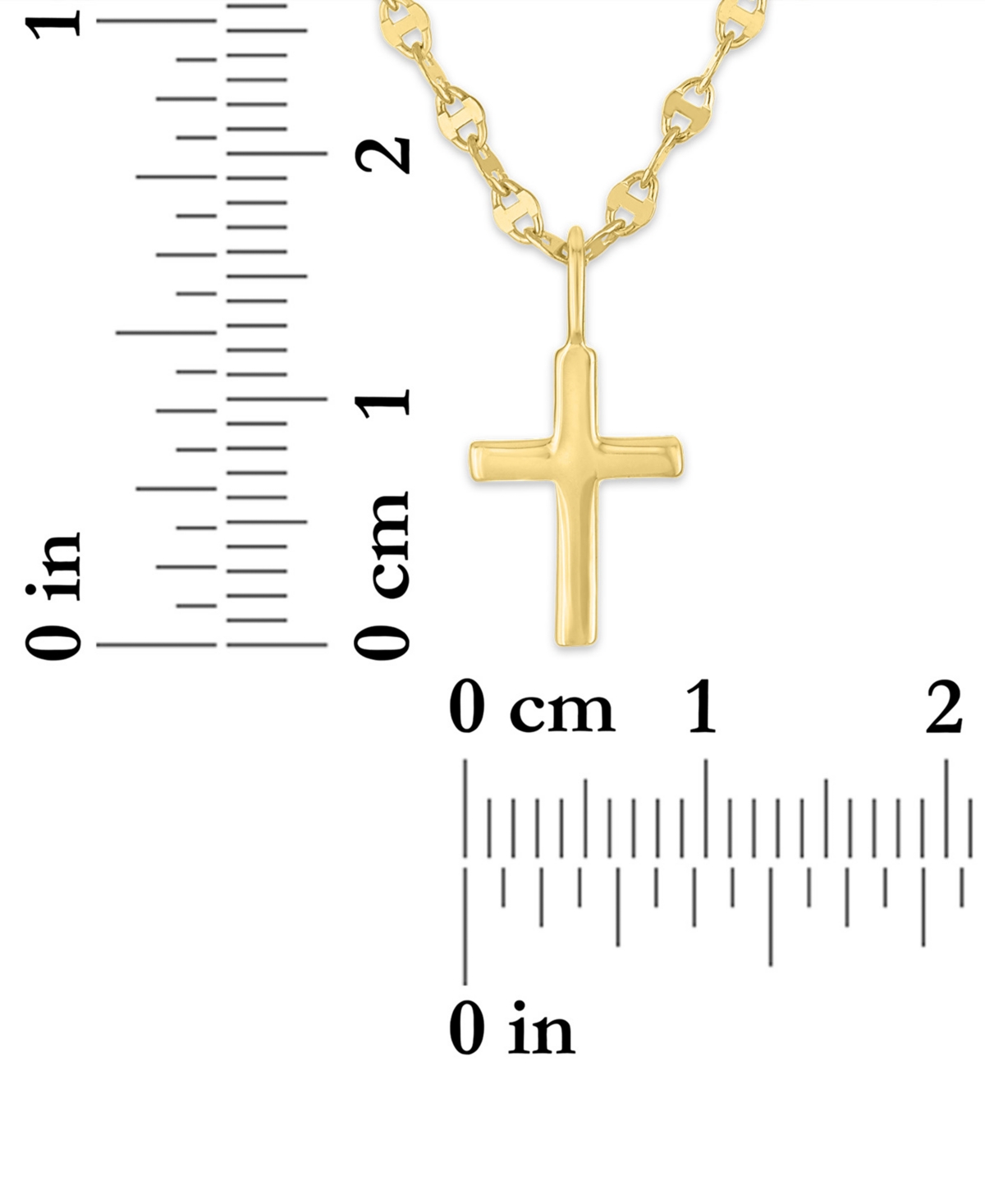 Macy's 2-Pc. Diamond Necklace Set (1/20 ct. t.w.) in 14K Yellow Gold Over Sterling Silver