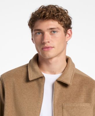 Men's Fannel Full Zip Jacket