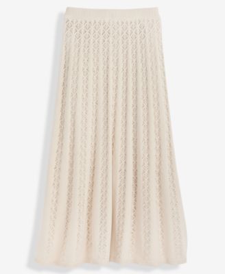 Women's Pleated Sweater Skirt, Macy's Exclusive