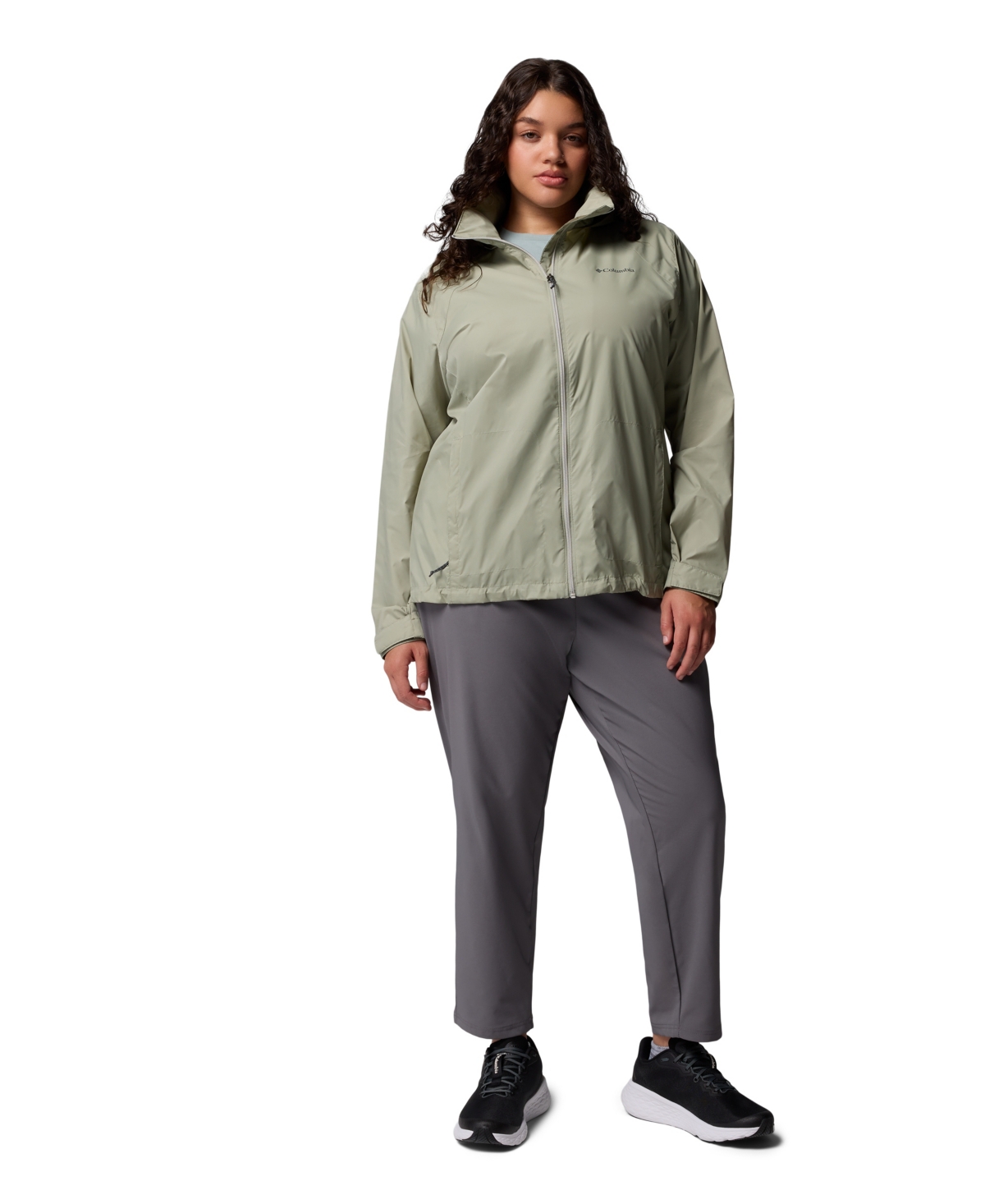 Columbia Plus Size Switchback Iv Jacket In Green