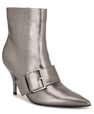 Women's Colin Buckle Strap High Ankle Booties