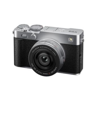 X-E5 Mirrorless Camera with XF 23mm f/2.8 R WR Lens, Silver