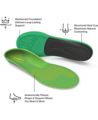 Men's Run Support High Arch (V2) Insoles , 5.5-7 Men / 6.5-8 Women