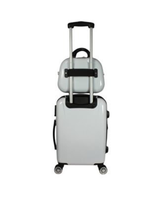 Butterfly 2-piece Hardside Carry-on Spinner Luggage Set