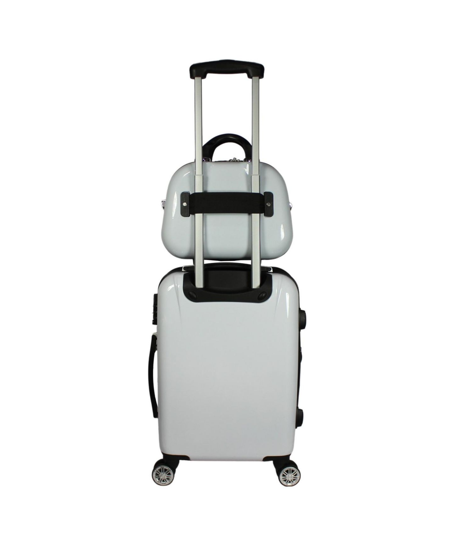 Чемоданы World Traveler Butterfly 2-piece Hardside Carry-on Spinner Luggage Set — фото 9