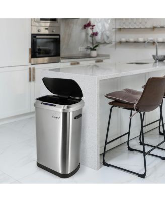 13 Gallon Automatic Sensor Hands Free Trash Can