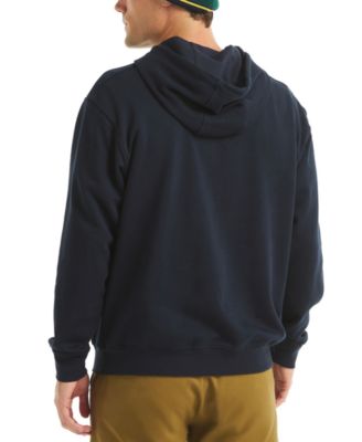 Men's Tape Shoulder Long-Sleeve Hoodie