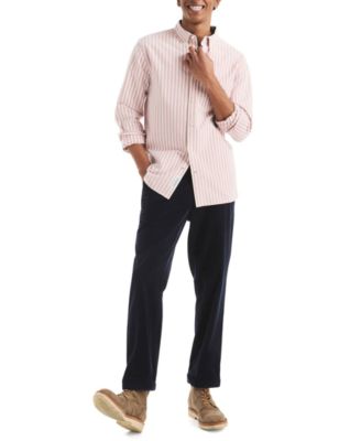 Men's Pique Double Knit Long-Sleeve Shirt