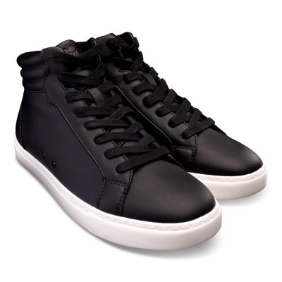 Women's Black High-top Sneaker