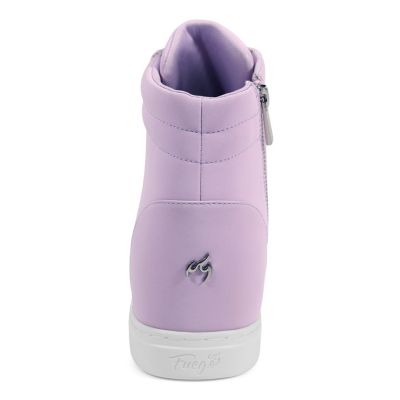 Women's Lavender Wedge Sneaker