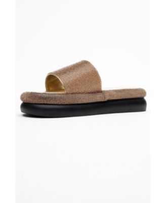 Oeste Rhinestone Platform Sandal (Women)