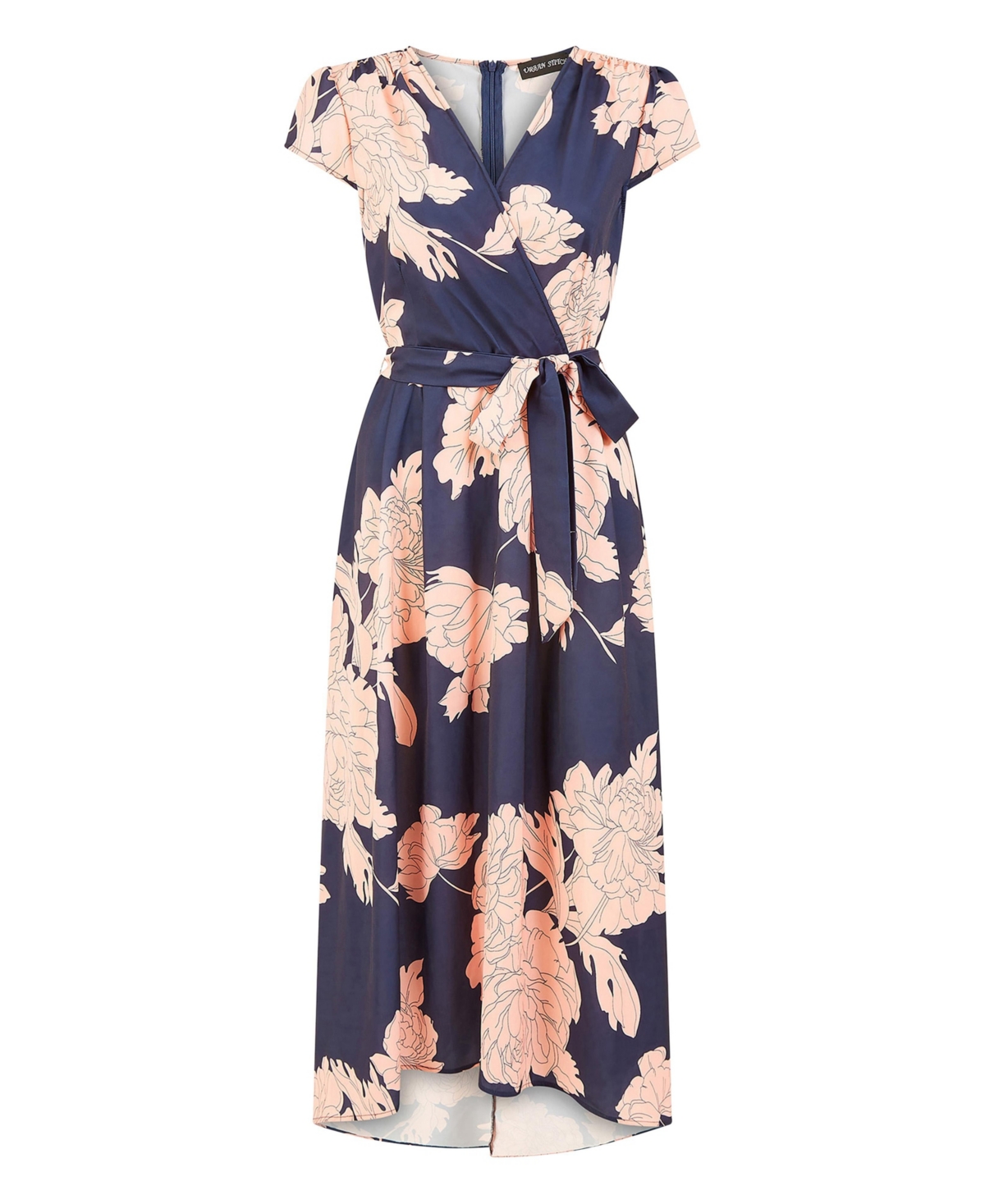 Yumi Women's Floral Blossom Wrap Midi Dress