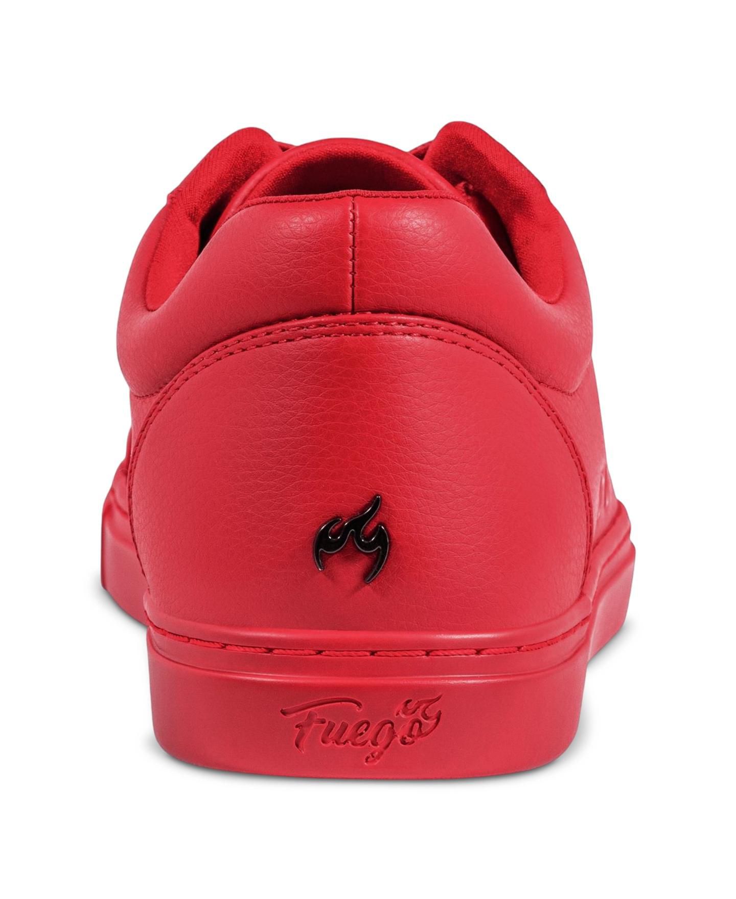 Мужские кроссовки Fuego Red Low-top, цвет: Красный — фото 4