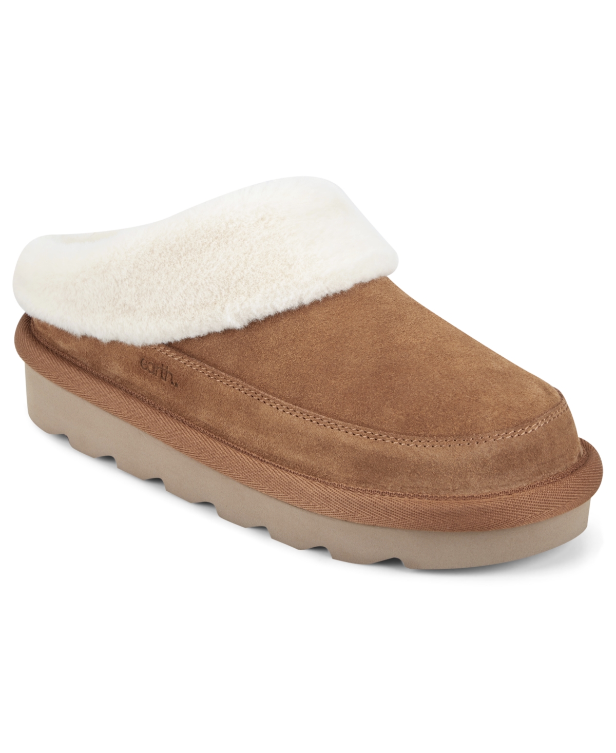Earth Women's Cabera Platform Casual Slip-on Mules In Brown