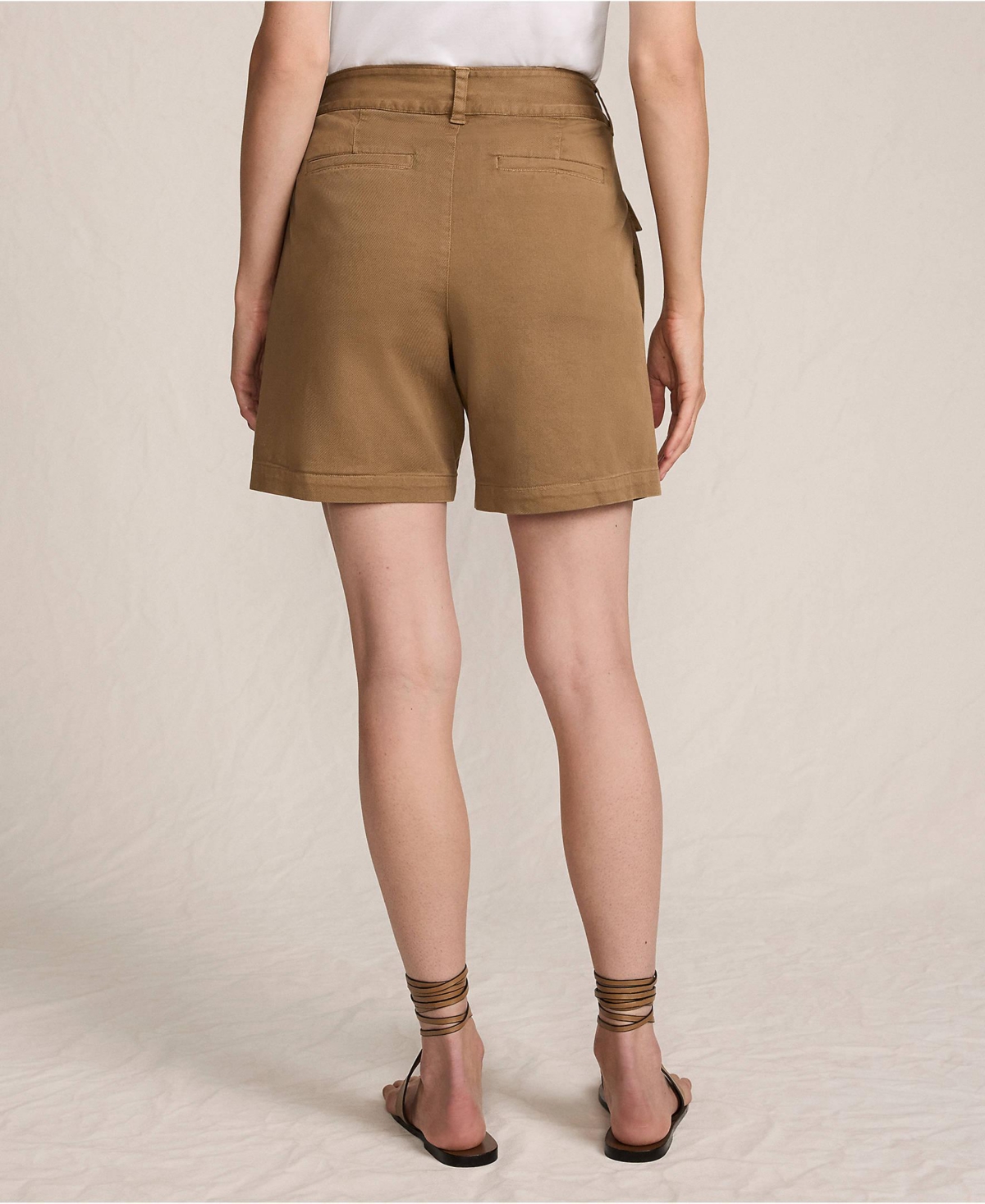 Lands' End Women's Cool Fade High Rise 7" Cargo Shorts