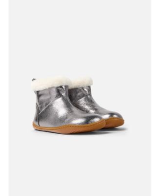 Girls Peu Cami Leather Boots