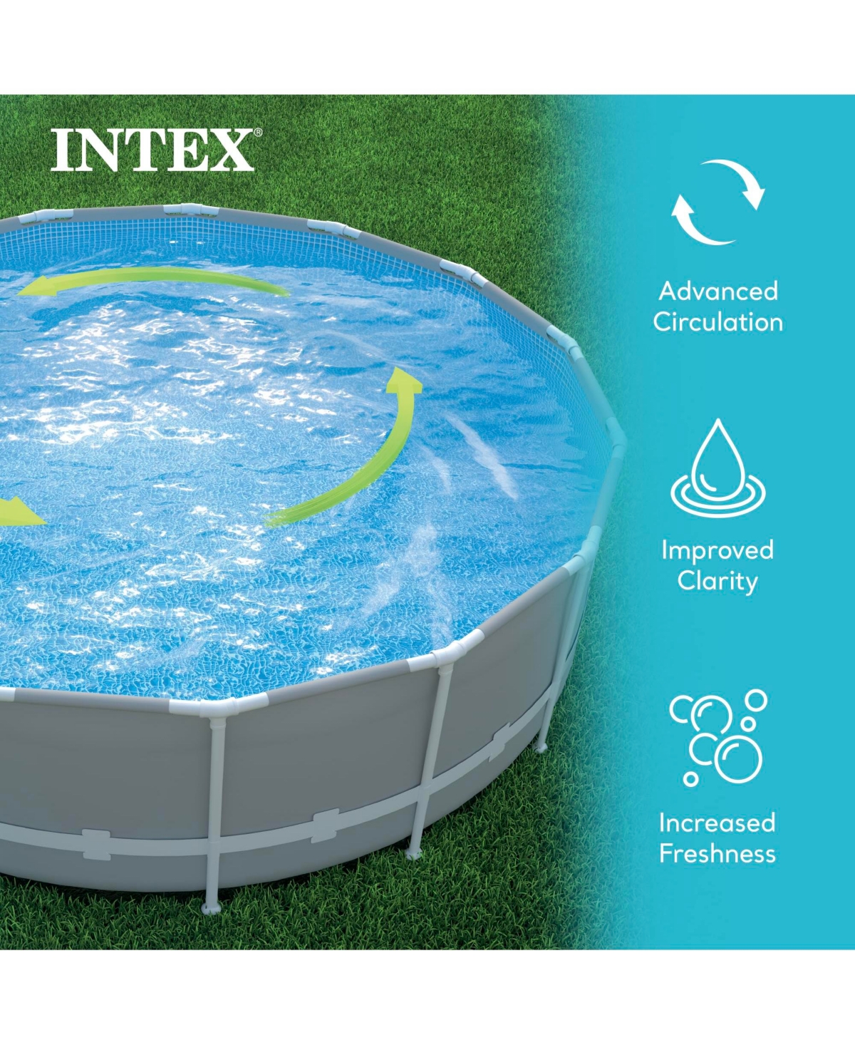 Intex 26675EG 1600 Gph Krystal Clear Pool Saltwater System and Sand Filter Pump