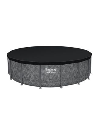 APX 365 16' x 48" Round Above Ground Swimming Pool Set w/ Pump & Ladder