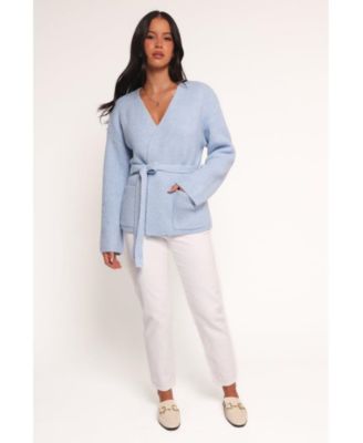 Women's Mika Wrap Cardigan - Blue XL