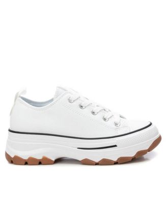 Women's Lace-Up Canvas Sneakers Refresh Collection By XTI