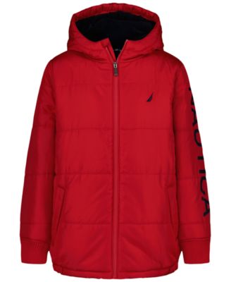 Boys' 8-20 Long-Sleeve Puffer Jacket