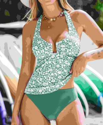 Women's U-Wire Halter Tankini Sets