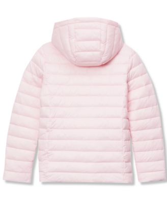 Girls FeatherFree Insulated Hooded Packable Jacket