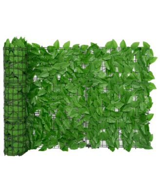 Balcony Privacy Screen Green Polyethylene 236.2 x 29.5 in