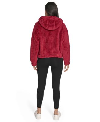 Women's Performance Oversized Hooded Sherpa Jacket