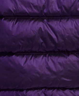 Girls' 7-16 Mock Neck Hooded Jacket