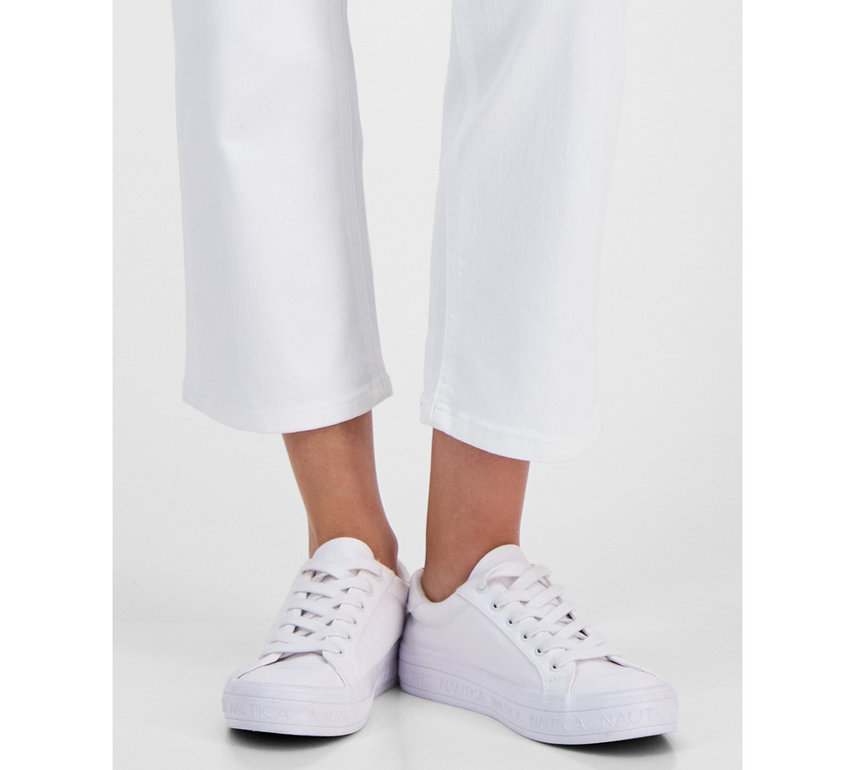 Nautica Jeans Women's Mid Rise Straight-Leg Ankle