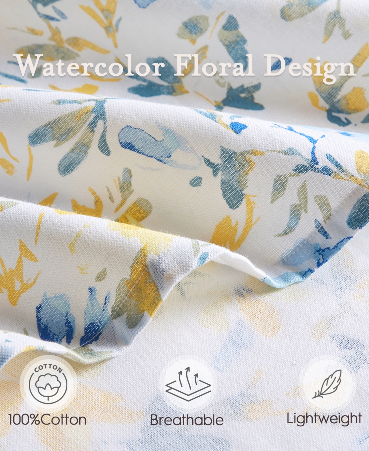 Laura Ashley Nora Shower Curtain, 72" X 72" In Yellow