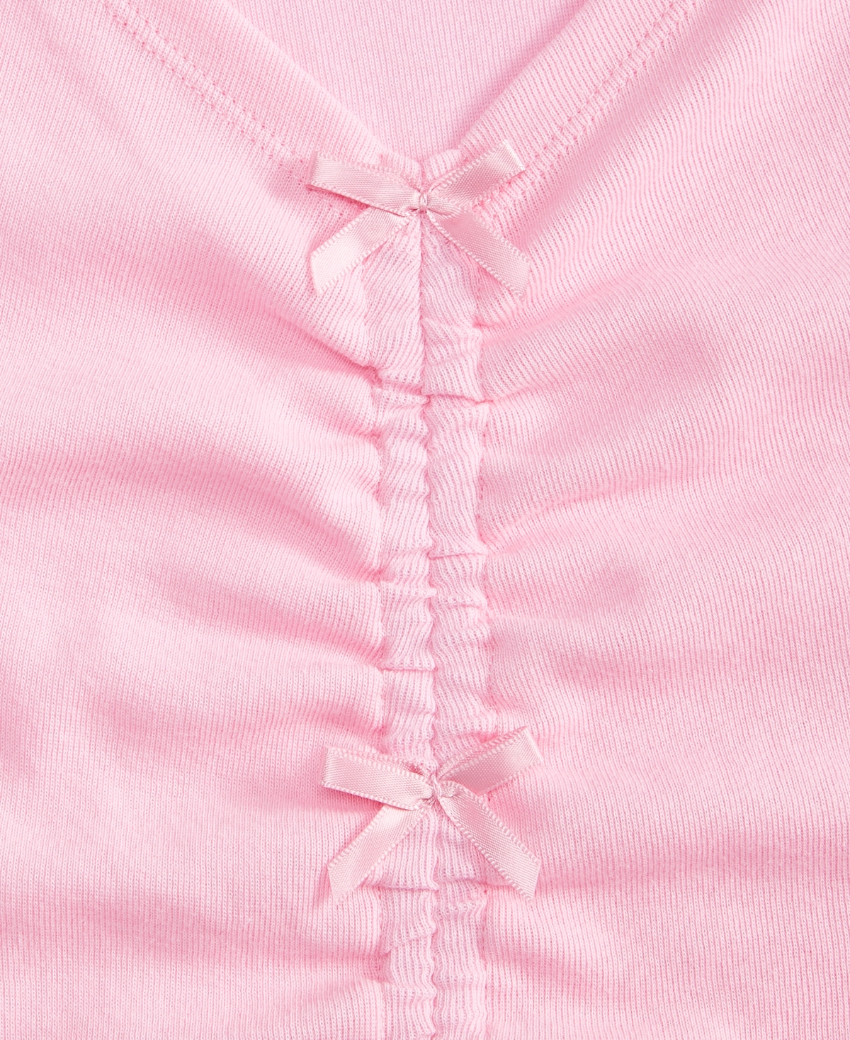 Epic Threads Girls 5-20 Ruched Bow V-Neck Top, Macy's Exclusive