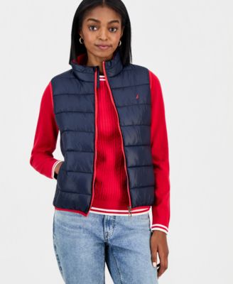 Nautica Women's Padded Puffer Vest